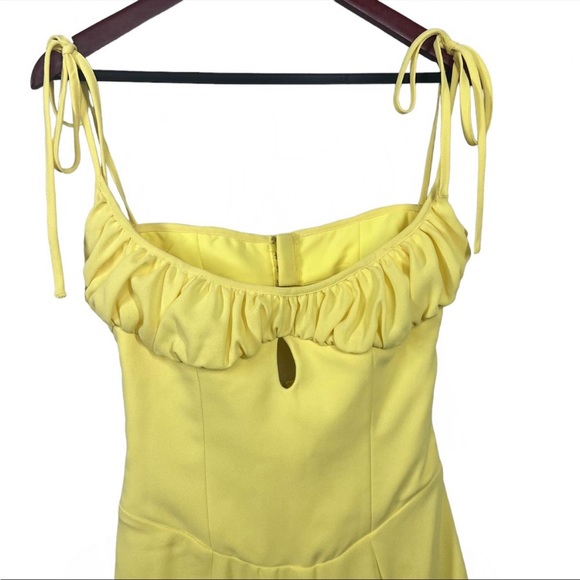 House of CB ‘Soren’ Buttercup Cutout Mermaid Midi  NWT - Picture 5 of 9